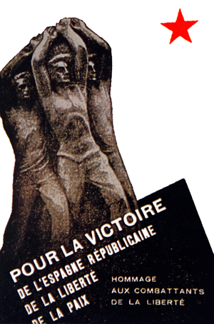 French Communist propaganda poster