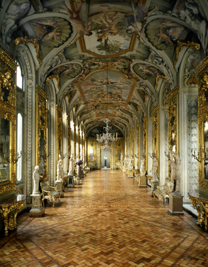 Hall of mirrors, Palazzo Doria Pamphilj, Rome, Italy (photo)