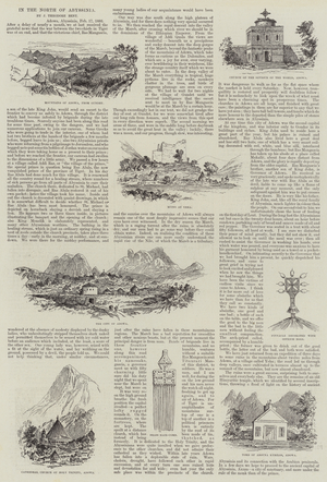 In the North of Abyssinia (engraving)