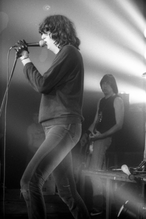 Joey Ramone in concert (photo)