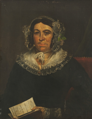 Portrait of Mary Anna Quiggin, 1841 (oil on canvas)