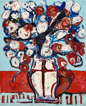 Fleur De Sel  No. 14 2021 Conversations Of Colors, 2021 (oil on canvas)