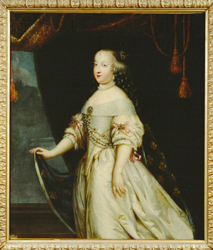 Marie Therese of Austria, Queen of France … (painting on canvas)