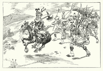 24th June, AD 1314, Bannockburn (litho)