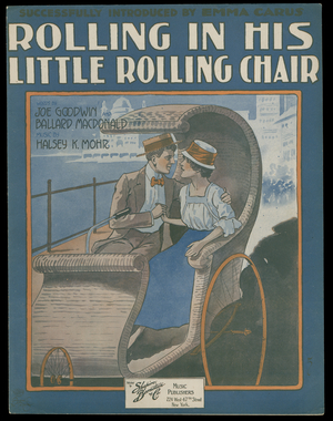 Rolling In His Little Rolling Chair, c.1770-1959 (print)