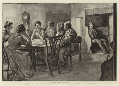 Tess of The D'Urbervilles (engraving)