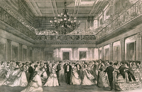 The inauguration ball, 1869