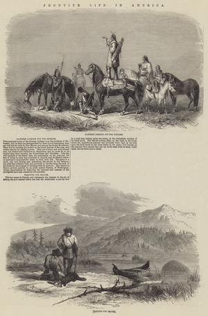 Frontier Life in America (engraving)