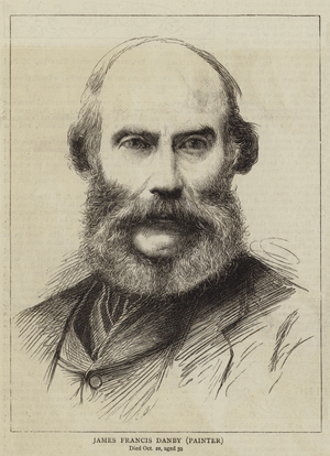 James Francis Danby, Painter (engraving)