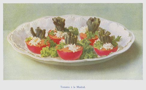 Tomates a la Madrid (colour litho)