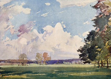 Calderstones Park (colour litho)