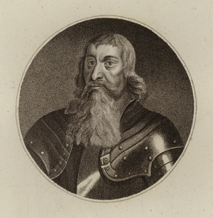 Ulick Burke, 1st Marquess of Clanricarde, 2nd Earl of St Albans, Irish Catholic Royalist soldier (engraving)