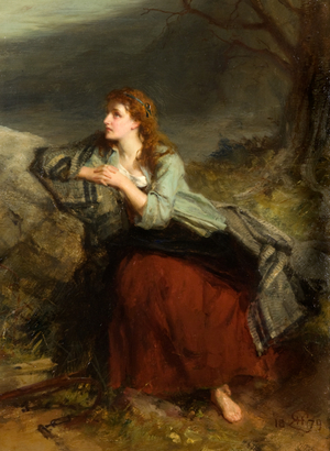 Wae's Me, 1879 (oil on canvas)