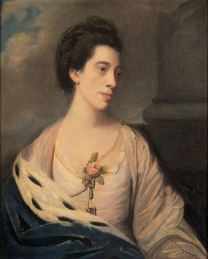 Portrait of Lady juliana Penn (1729 - 1801), 1760 (oil on canvas)