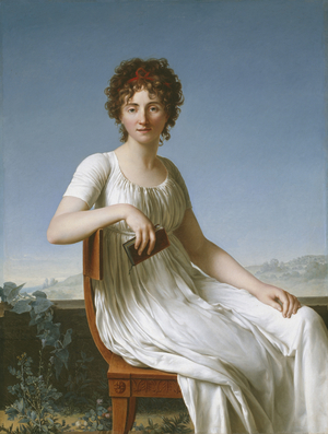 Portrait of Constance Pipelet, 1797 (oil on canvas)