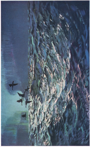 The road to the Arctic (litho)
