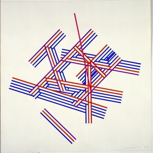 Chance and Order I, 1971 (screen print)
