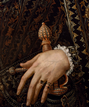 Portrait de gentilhomme, 1570 (oil on canvas)