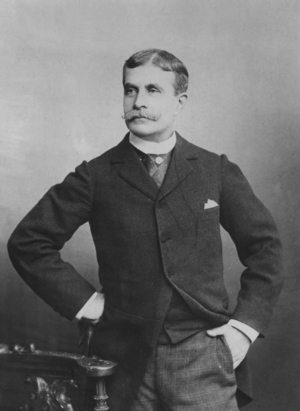 Portrait of Jules-Jean-Antoine Lecomte du Nouy (b/w photo)