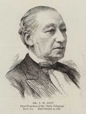 Mr J M Levy (engraving)