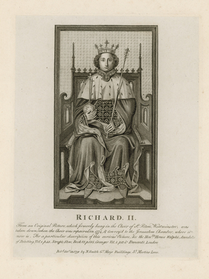 Portrait of Richard II (engraving)