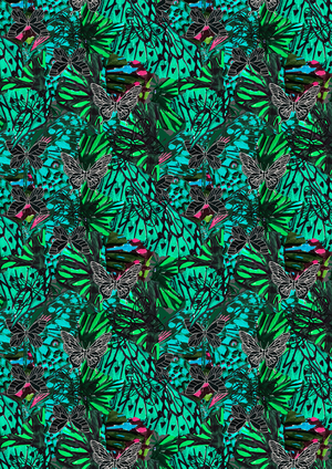 Papillon, 2018 (digital print)