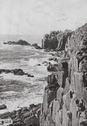 Land's End (b/w photo)