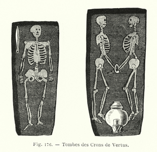 Tombes des Crons de Vertus (engraving)