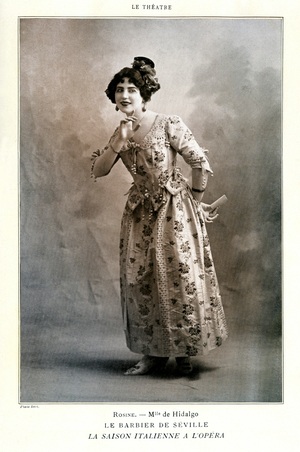 The Barber of Seville by Gioachino Rossini : Eliva de Hildago , 1912 (print)