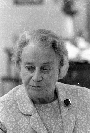 Hilda Heinemann, Bonn, Germany, 1970 (photo)