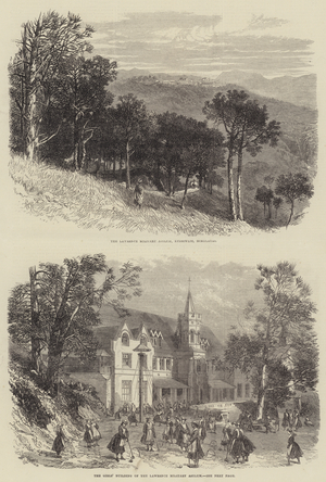 Lawrence Military Asylum (engraving)