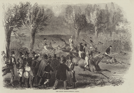 The Great French Steeple Chase (engraving)