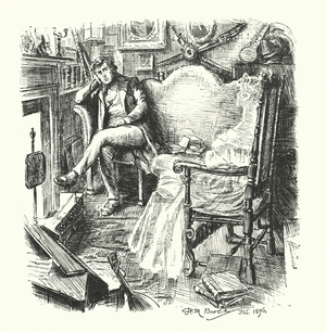 The Cane-bottomed Chair (litho)