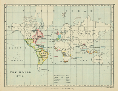 The World (colour litho)