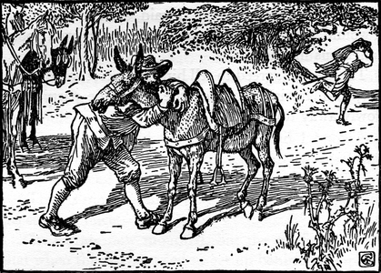 Don Quixote of the Mancha by Walter Crane
