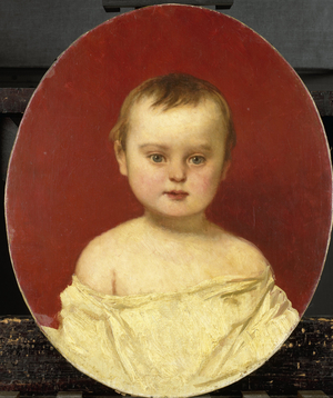 Henri Bernard van der Kolk at the Age of Two, 1857 (oil on canvas)