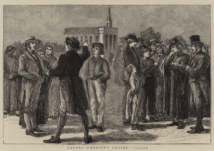 Father O'Keeffe's Chapel Callan (engraving)
