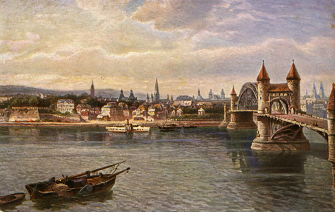 Alte Rheinbrücke (Old Rhine Bridge), Bonn -