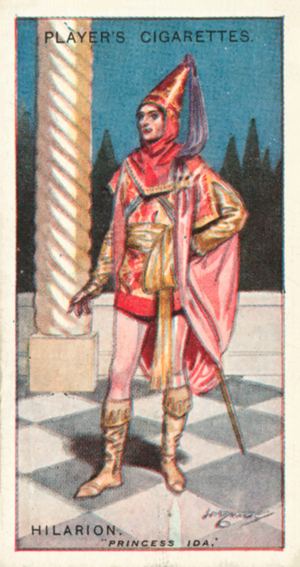 Gilbert and Sullivan, Hilarion, Princess Ida (colour litho)