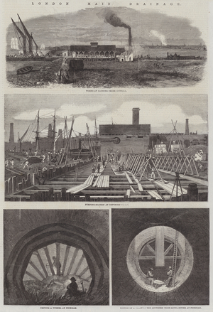 London Main Drainage (engraving)