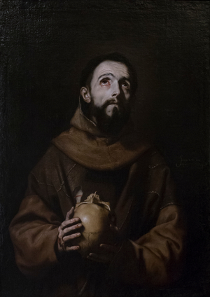 St Francis, 1643, (painting)