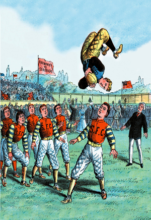 Rugby Flip, 1900 (print)