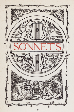 Illustration for Poems by John Keats: Sonnets (litho)