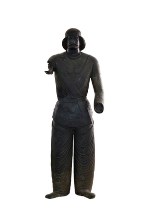Bronze statue of a Parthian nobleman, from Khuzistan (bronze)