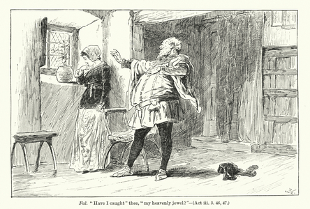 Shakespeare: The Merry Wives of Windsor (litho)