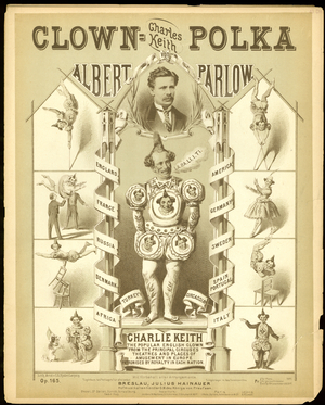 Charles Keith Clown-Polka, 1853 (print)