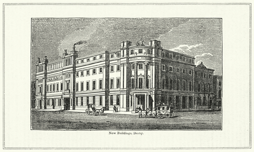 New Buildings, Derby (engraving)