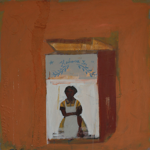 Tea Box, 2006 (mixed media on canvas)