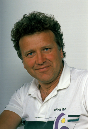 Oslo 1992. Dag Lindebjerg, NRK. Portrait …, 1992 (photo)