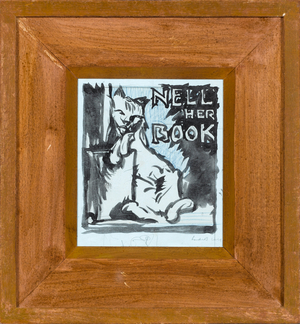 Nell - Her Book, c. 1920 (drawing)